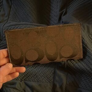 Brown Patterned Wallet